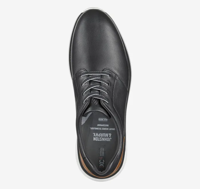 JohnstonandMurphy LaceUps Xc4 Prentiss 2 Plain Toe Black Waterproof Full Grain 8211 Men JohnstonandMurphy LaceUps Xc4 Prentiss 2 Plain Toe Black Waterproof Full Grain 8211 Men