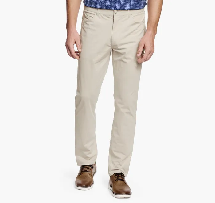JohnstonandMurphy Pants and Jeans Xc4 Performance FivePocket Pants Stone 8211 Men