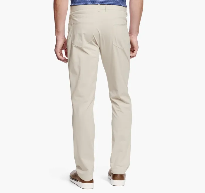 JohnstonandMurphy Pants and Jeans Xc4 Performance FivePocket Pants Stone 8211 Men