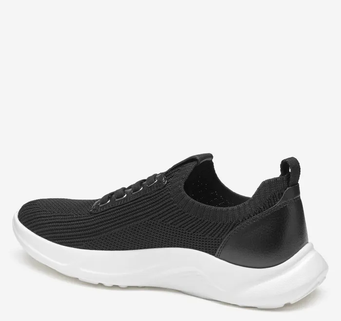 JohnstonandMurphy Sneakers Escape Knit LaceUp Black Knit 8211 Women