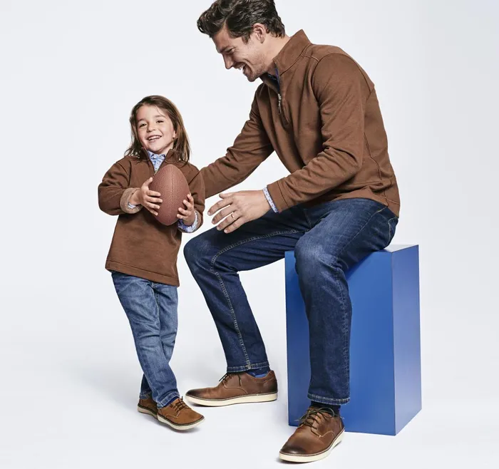 JohnstonandMurphy Sweaters and Knits Reversible Solid QuarterZip Rustoatmeal 8211 Men