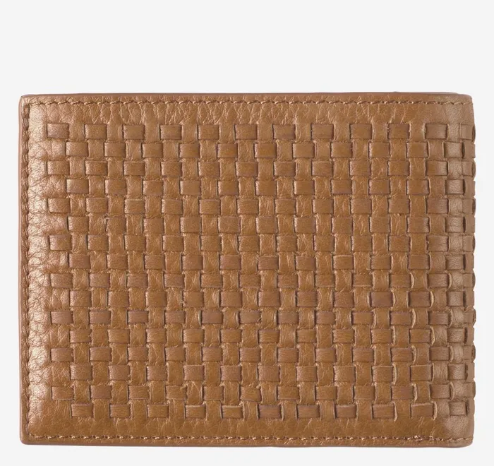 JohnstonandMurphy Wallets Kingston Woven Billfold Brown 8211 Men JohnstonandMurphy Wallets Kingston Woven Billfold Brown 8211 Men