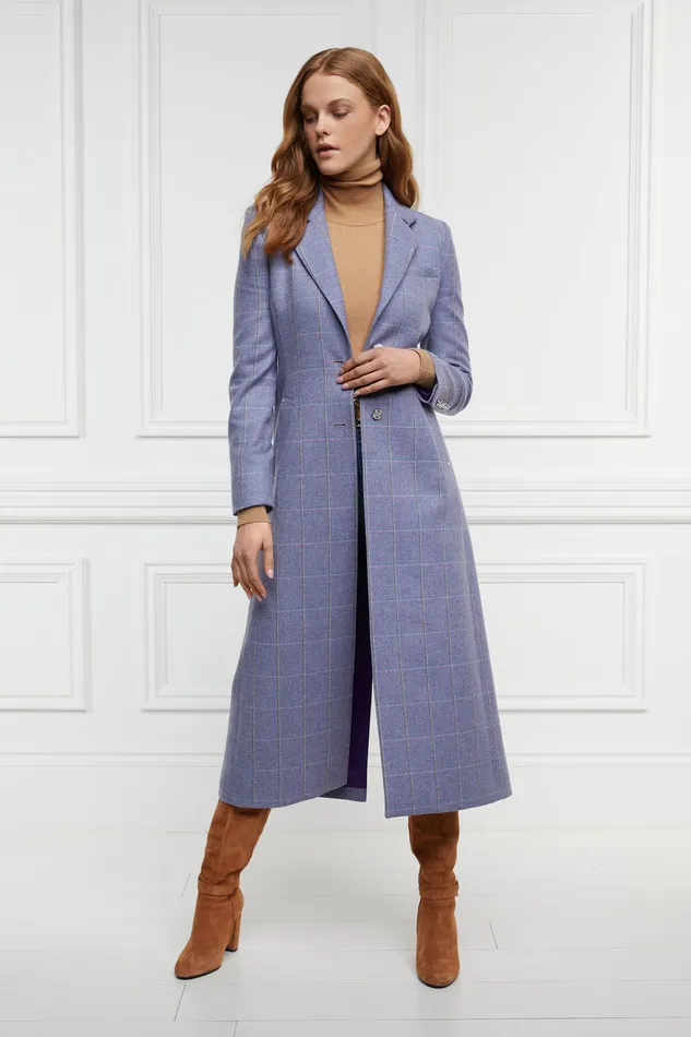 Jubilee Longline Regency Coat Lavender Women Holland Cooper Coats Jubilee Longline Regency Coat Lavender Women Holland Cooper Coats