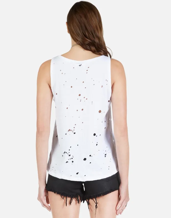 Julianna Skull Yin Yang White Women039s Lauren Moshi Tanks