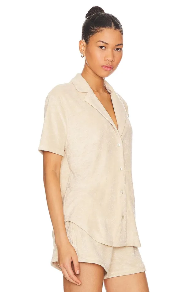 Kaia Top Beige Women Lovers Friends Tops