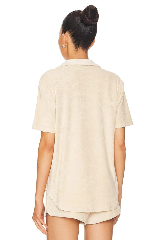 Kaia Top Beige Women Lovers Friends Tops