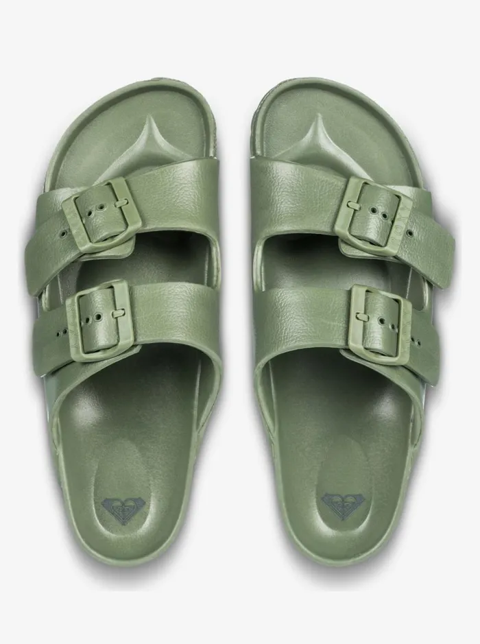 Kattie 8211 FlipFlops Oil Green Women Roxy Shoes