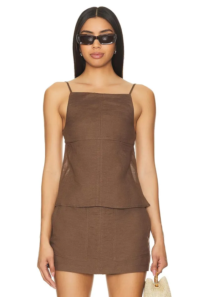 Keila Top Chocolate Brown Women Lovers Friends Tops