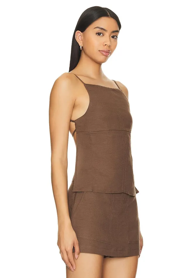 Keila Top Chocolate Brown Women Lovers Friends Tops