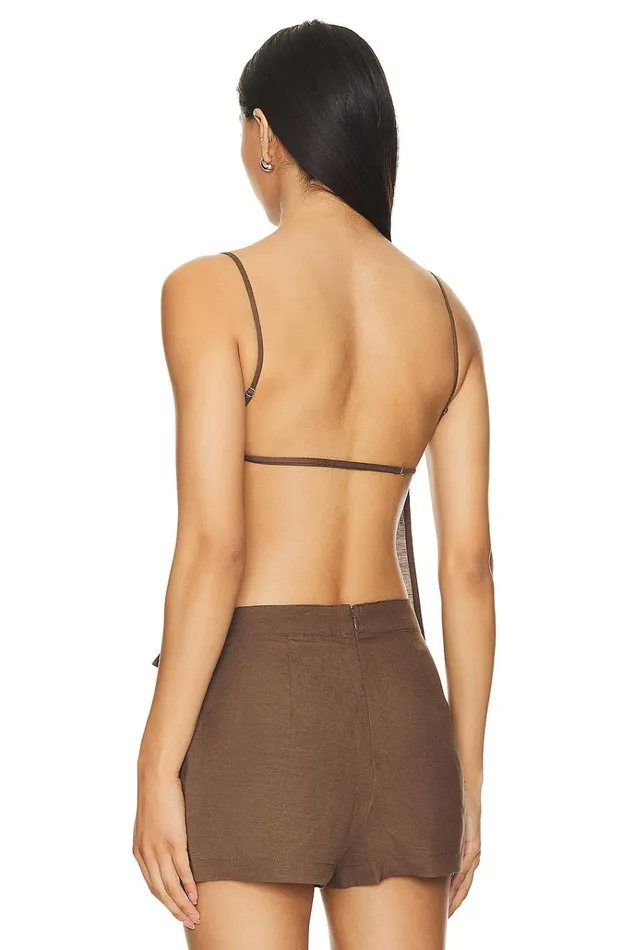 Keila Top Chocolate Brown Women Lovers Friends Tops