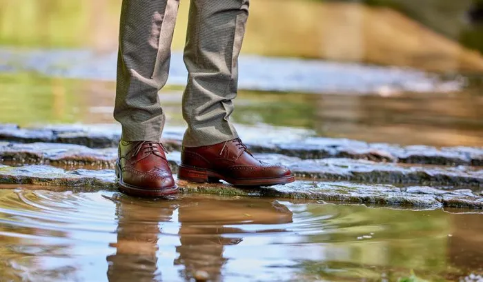 Kelmarsh 8211 Cedar Grain Mens Barker Shoes Mens Derbys
