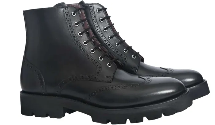 Kelsey 8211 Black Calf Womens Barker Shoes Womens Boots