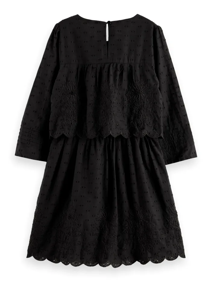 Kids BRODERIE ANGLAISE DRESS Vinyl Scotch and Soda Dresses and Jumpsuits