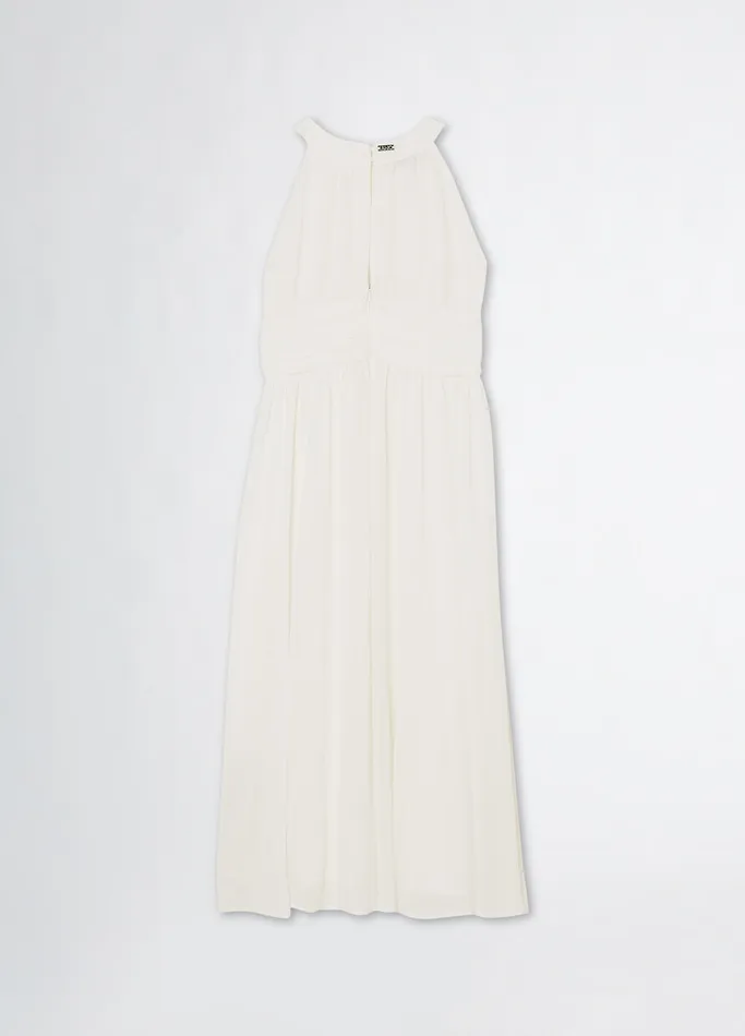 Kids Liujo Dresses and Jumpsuits Crepe Dress White