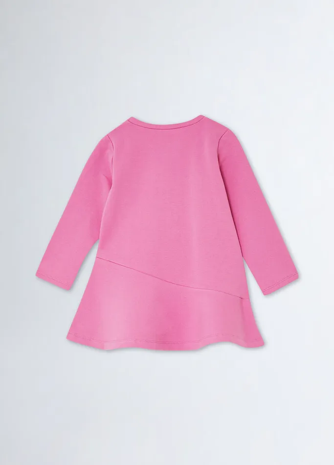 Kids Liujo Dresses and Jumpsuits Sweatshirt Dress Pink