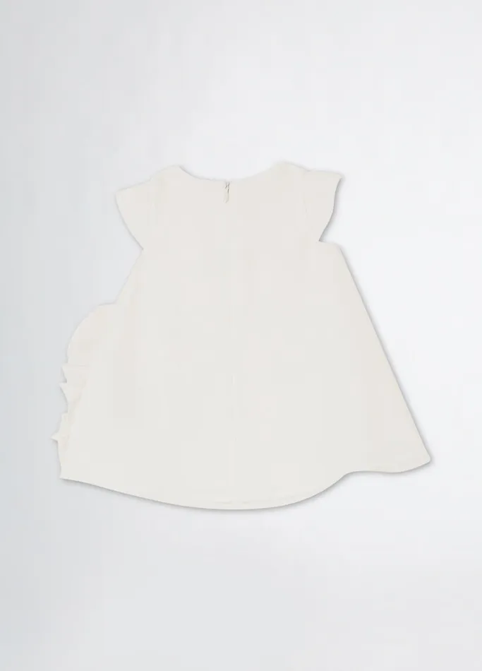 Kids Liujo Topwear Formal Dress White