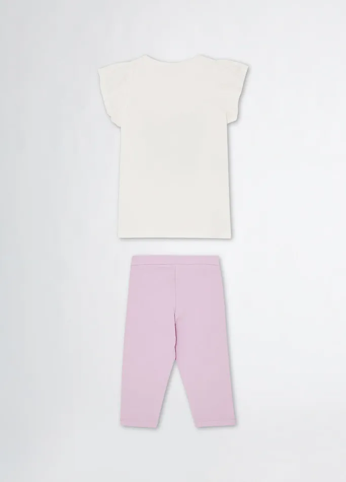Kids Liujo Topwear Girls Outfit White