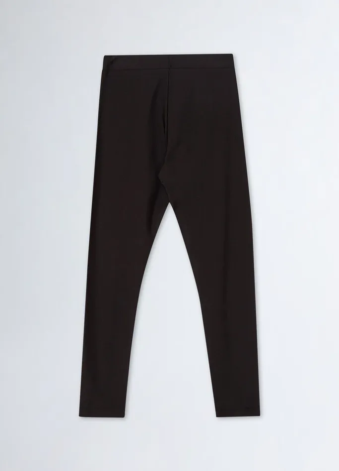 Kids Liujo Trousers and Skirts Stretch Jersey Trousers Black