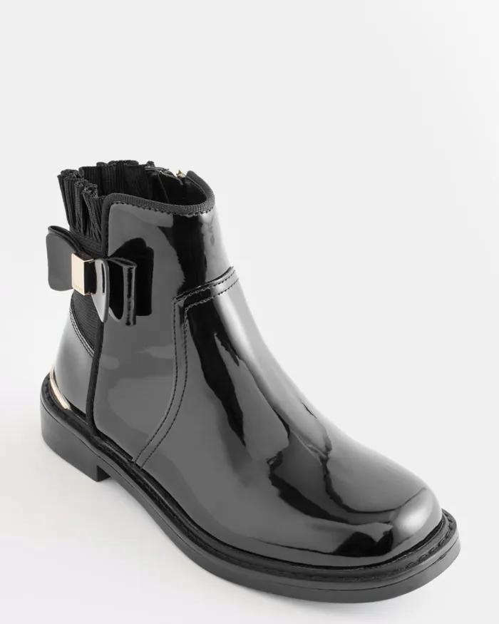 Kids LYDIANN 8211 Patent Chelsea Boots Black Ted Baker Older Girls Kids LYDIANN 8211 Patent Chelsea Boots Black Ted Baker Older Girls