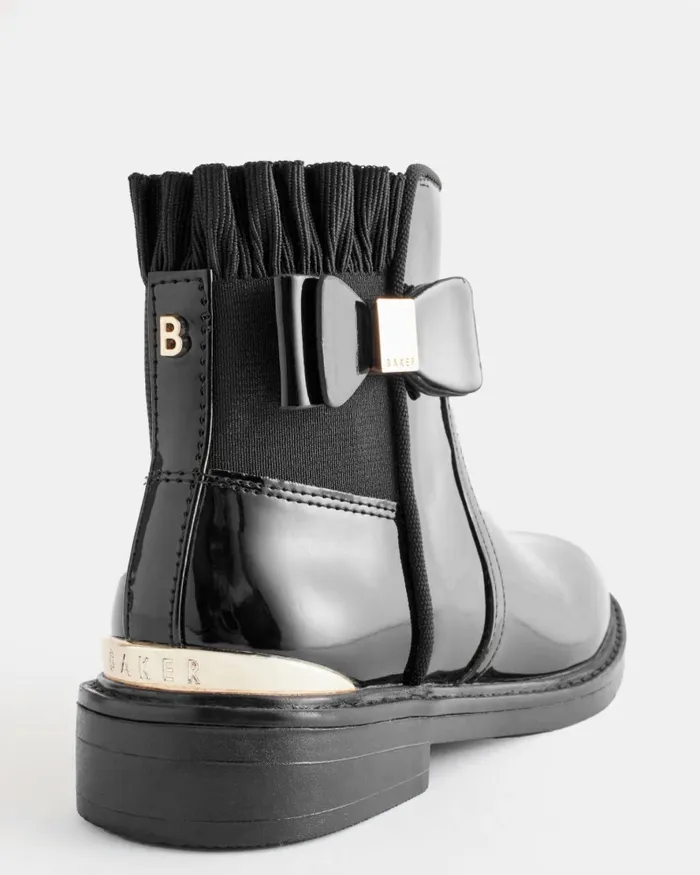 Kids LYDIANN 8211 Patent Chelsea Boots Black Ted Baker Older Girls Kids LYDIANN 8211 Patent Chelsea Boots Black Ted Baker Older Girls