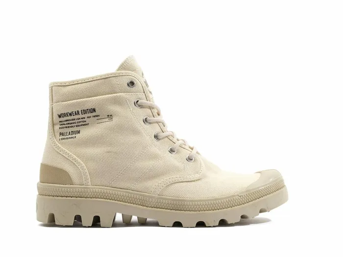 Kids Palladium Boots Pallabrousse Workwear Sahara