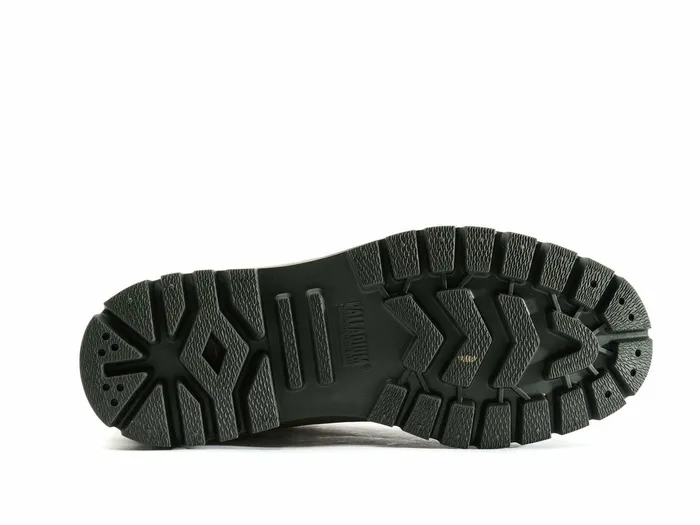 Kids Palladium Boots Pallashock Travel Wp Dusky Green