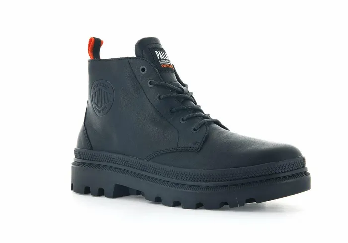 Kids Palladium Boots Pallatrooper Hi2 Blackblack