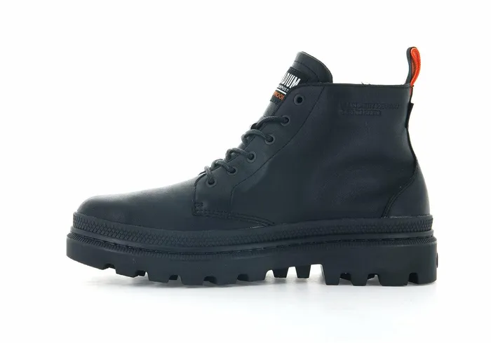 Kids Palladium Boots Pallatrooper Hi2 Blackblack