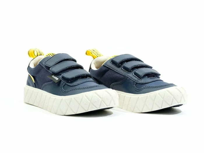 Kids Palladium Sneakers Ace Kids Lo Strap Mood Indigo