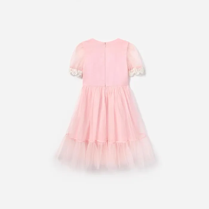 Kids Self Portrait Pink Tulle Dress