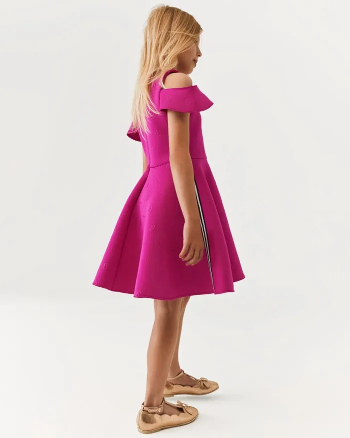 Kids TRUDILA 8211 Tiered Scuba Dress Pink Ted Baker Dresses Kids TRUDILA 8211 Tiered Scuba Dress Pink Ted Baker Dresses