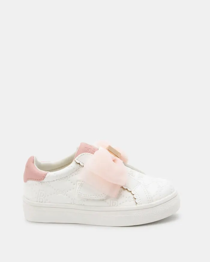 Kids WILMAY 8211 Bow Embellished Trainers White Ted Baker Younger Girls Kids WILMAY 8211 Bow Embellished Trainers White Ted Baker Younger Girls
