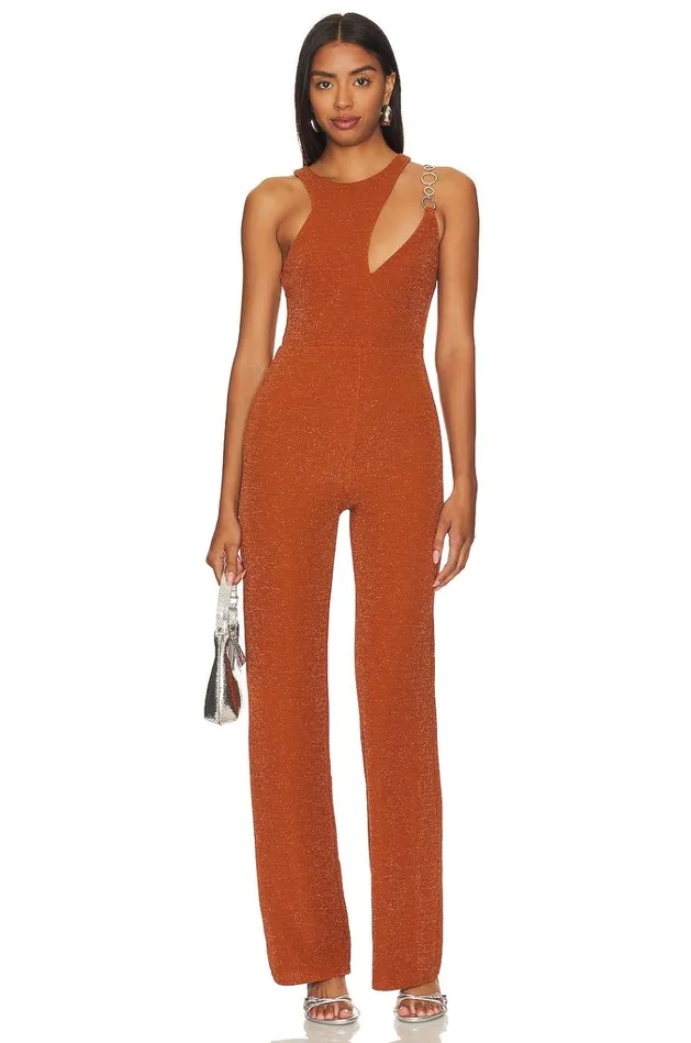 Kiki Jumpsuit Copper Women Lovers Friends Jumpsuits