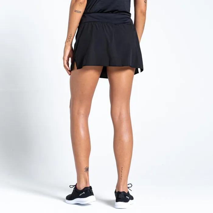 Kinetic Recycled Lightweight Skort Black Women Dare 2b Shorts