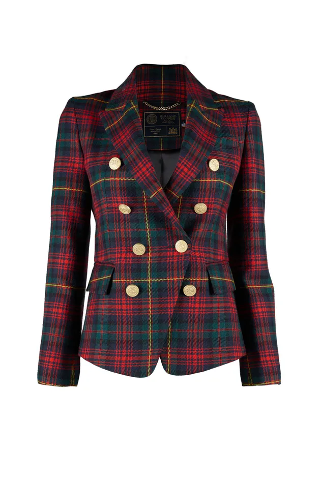 Knightsbridge Blazer Logan Tartan Women Holland Cooper Jackets