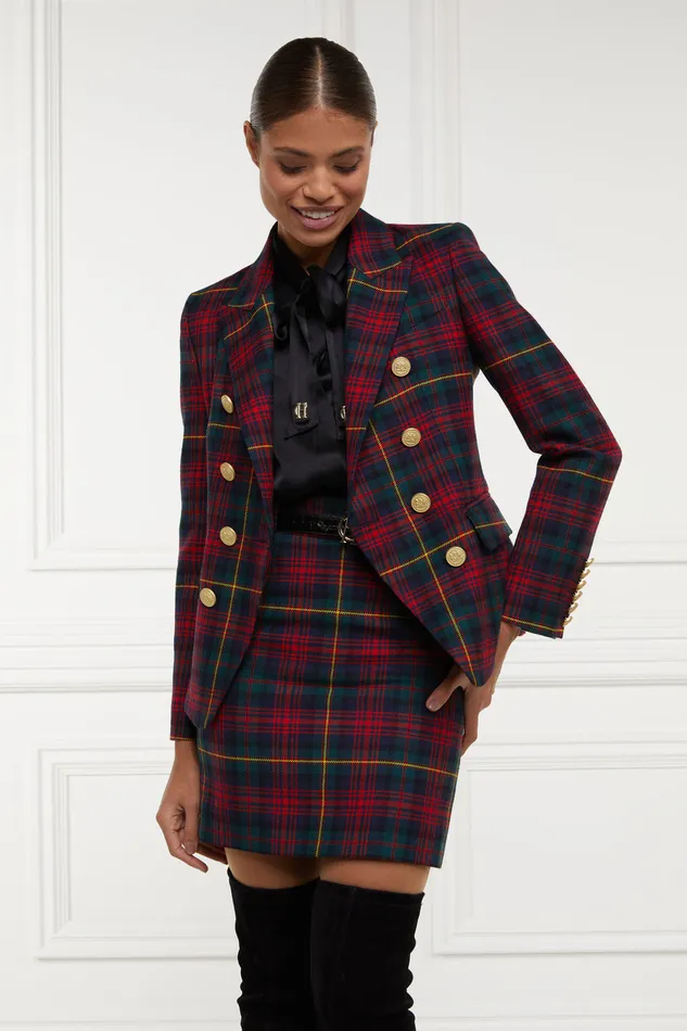Knightsbridge Blazer Logan Tartan Women Holland Cooper Jackets
