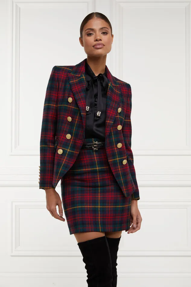 Knightsbridge Blazer Logan Tartan Women Holland Cooper Jackets