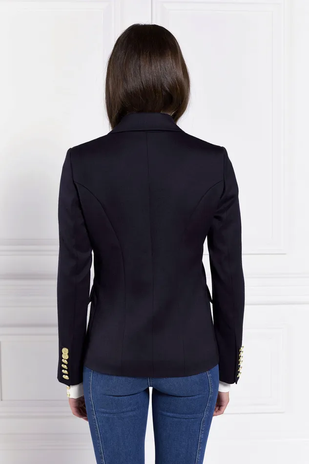 Knightsbridge Blazer Navy Barathea Women Holland Cooper Jackets