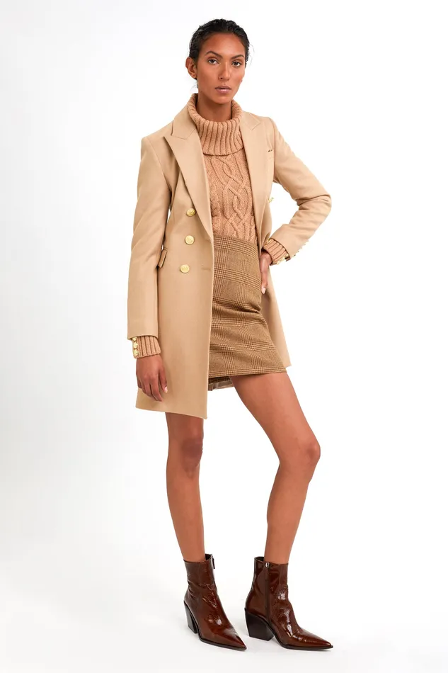 Knightsbridge Coat Camel Women Holland Cooper Coats