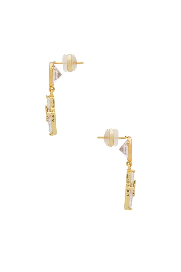 Kourtnie Earrings Gold Women Lovers Friends Jewelry