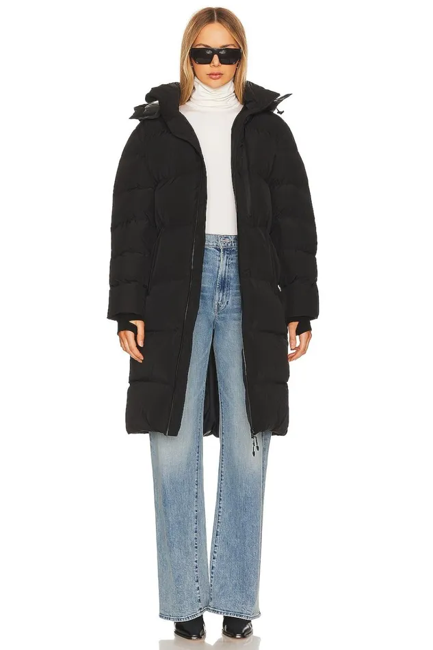 Kyler Puffer Coat Black Women Lovers Friends Jackets and Coats