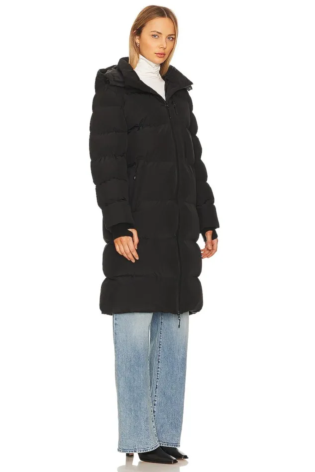 Kyler Puffer Coat Black Women Lovers Friends Jackets and Coats