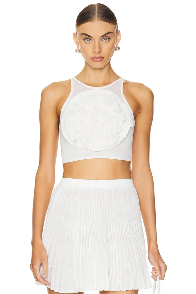 Lara Rosette Top White Women Lovers Friends Tops