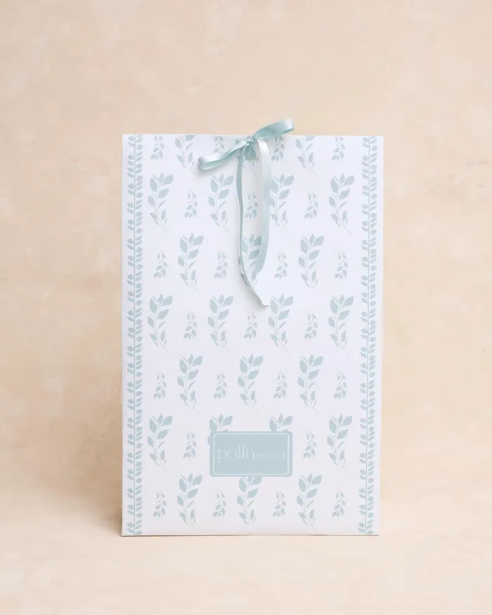 Large Gift Bag Water Green Women Polin Et Moi Dresses And Jumpsuits
