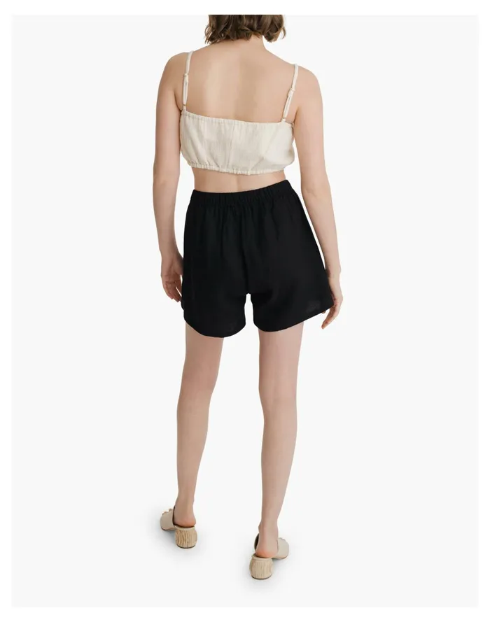 LAUDE The Label Everyday Short Black Women Madewell Shorts LAUDE The Label Everyday Short Black Women Madewell Shorts