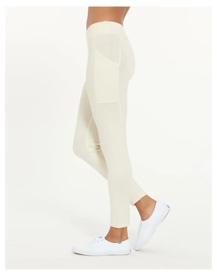 LEIMERE Vista Leggings Antique White Women Madewell Pajamas LEIMERE Vista Leggings Antique White Women Madewell Pajamas