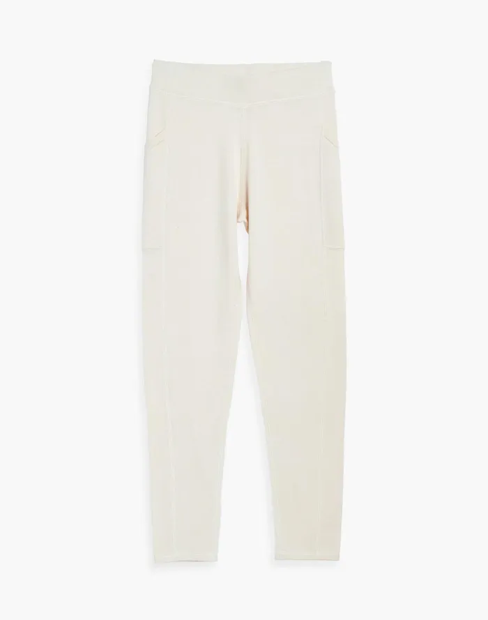 LEIMERE Vista Leggings Antique White Women Madewell Pajamas LEIMERE Vista Leggings Antique White Women Madewell Pajamas