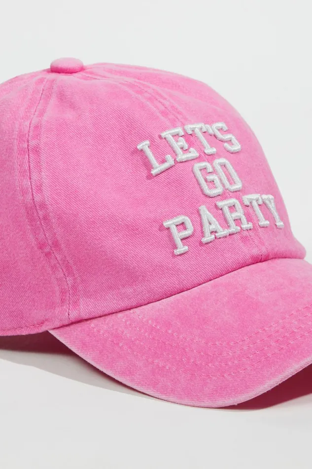 Let8217s Go Party Baseball Cap Women Hats Altar8217d State