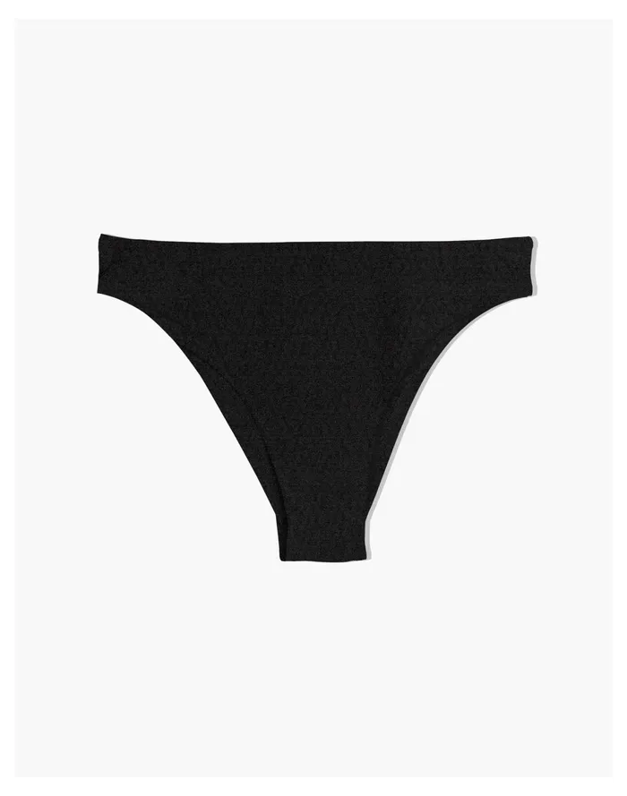 LEX Scarlett Bottom Black Women Madewell Swim