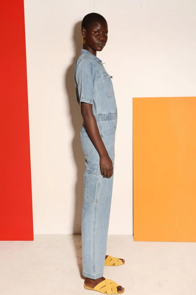 LF Markey Boilersuits Women Danny Boilersuit Mid Blue